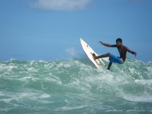 Bahia - Brazílie - surfování